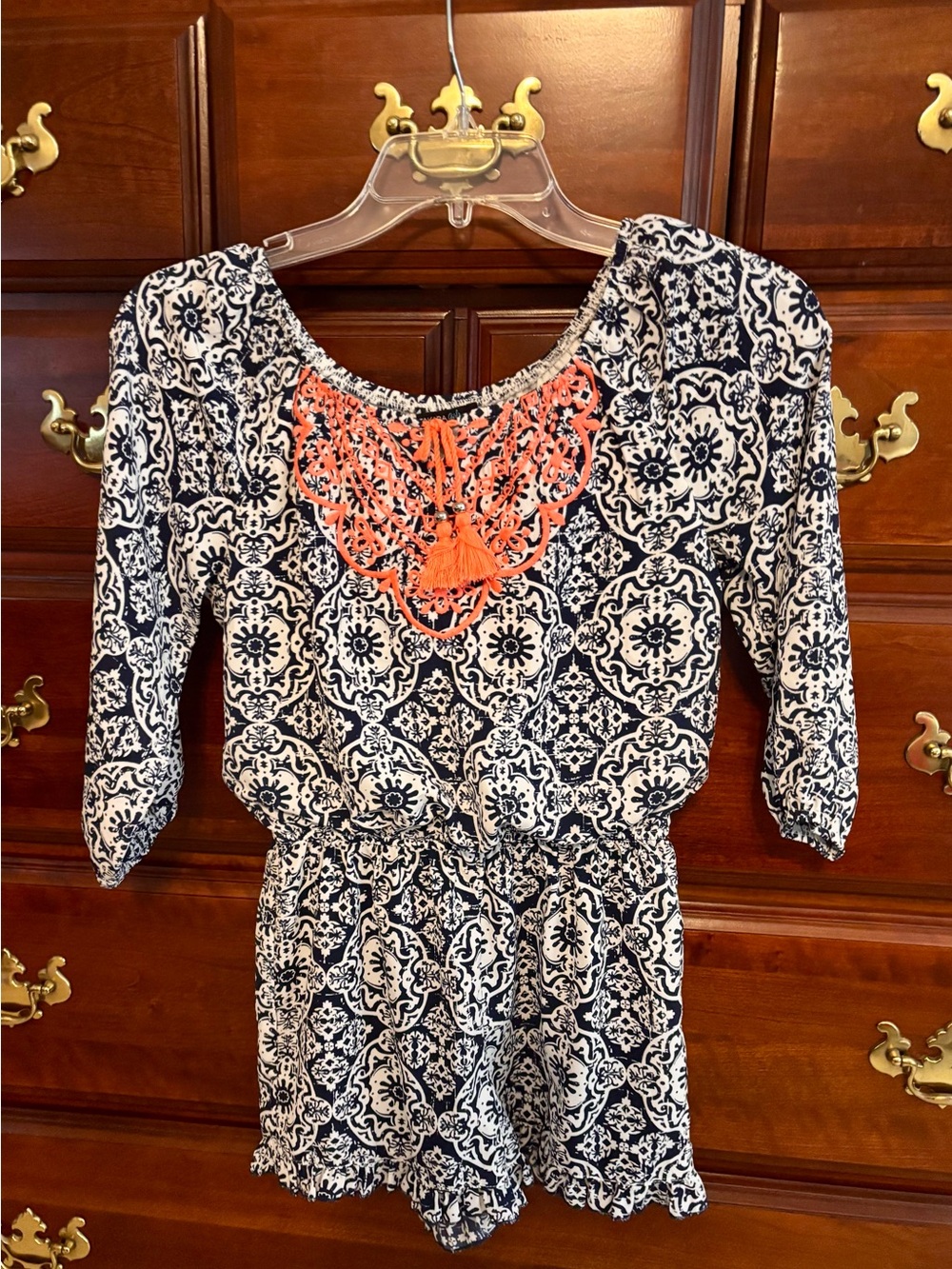 Takara girls romper size medium 7-8